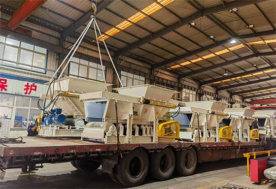 八台带式给煤机整装待发！山东矿安机电产品再赴甘肃庆阳